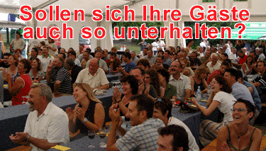 Sollen sich Ihre Gaeste auch so unterhalten? 28. 06. 2003 - Lipica